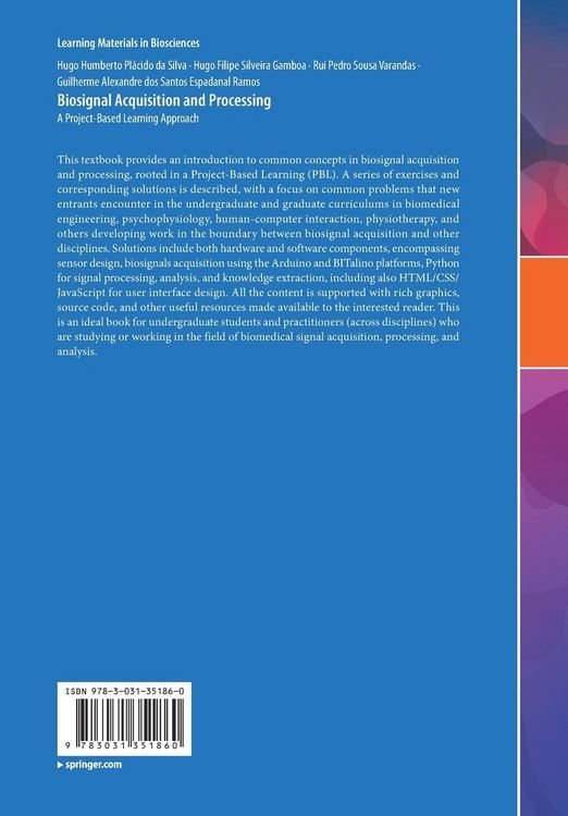 Produktbild: Biosignal Acquisition and Processing
