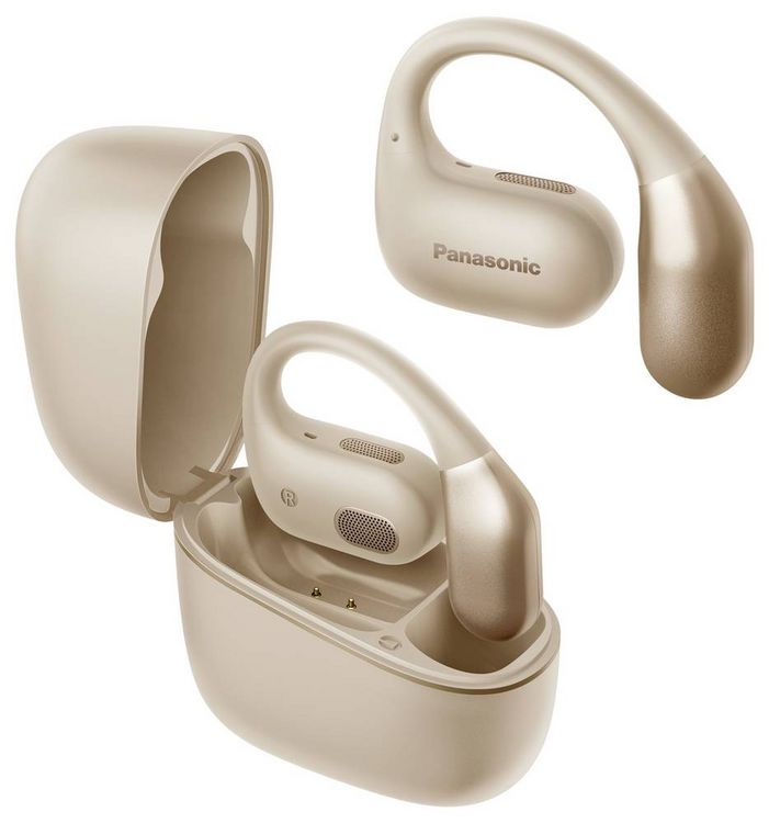 Produktbild: Panasonic RB-F10DE-C In Ear Kopfh&ouml;rer Bluetooth&reg; Beige