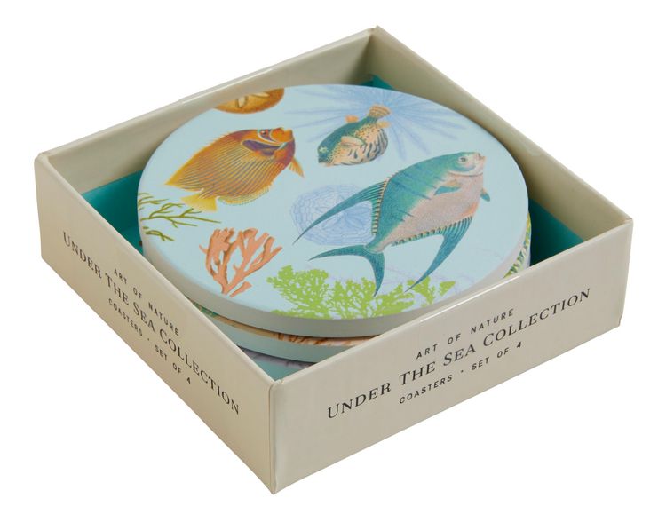Produktbild: Art of Nature: Under the Sea Coaster Set (Set of 4)