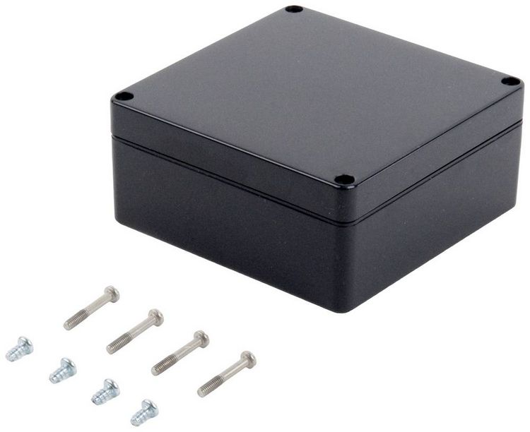 Produktbild: TRU Components KST 217 03217000.H Industrie-Geh&auml;use 122 x 120 x 55 ABS Schiefer-Grau 1St.