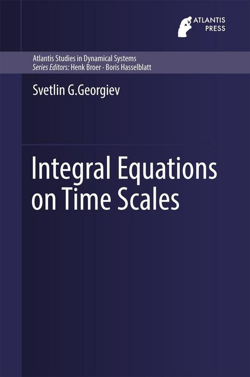 Produktbild: Integral Equations on Time Scales