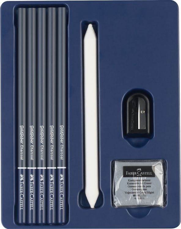 Produktbild: Faber-Castell Zeichenset Goldfaber Charcoal