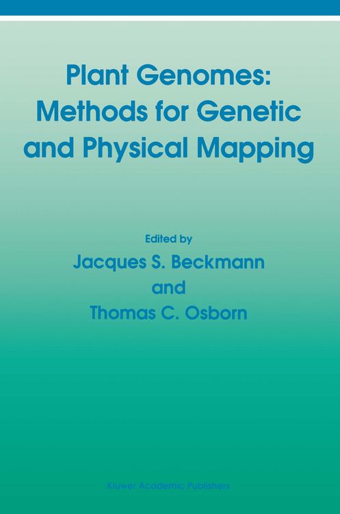Produktbild: Plant Genomes: Methods for Genetic and Physical Mapping