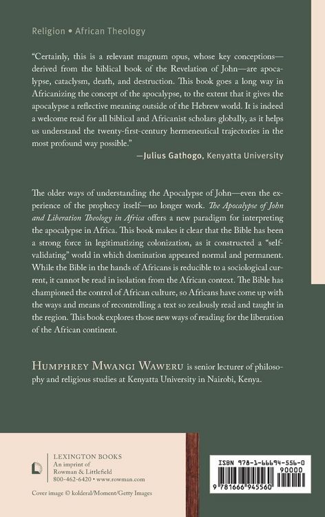 Produktbild: Apocalypse of John and Liberation Theology in Africa