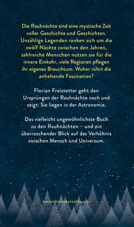 Produktbild: Die Astronomie der Rauhn&auml;chte