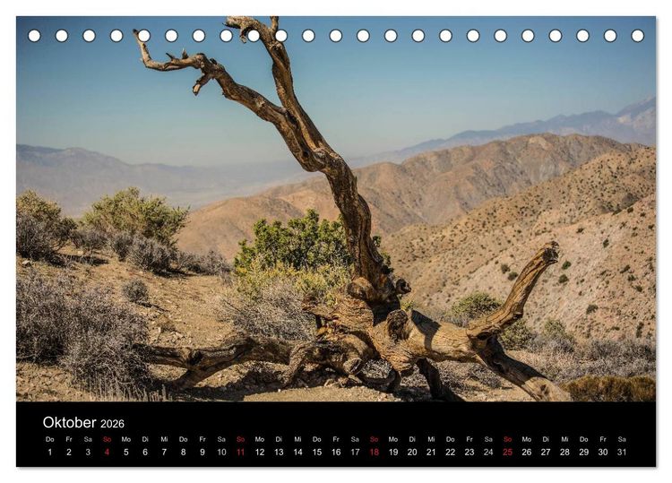 Produktbild: USA - faszinierender S&uuml;dwesten / CH-Version (Tischkalender 2026 DIN A5 quer), CALVENDO Monatskalender