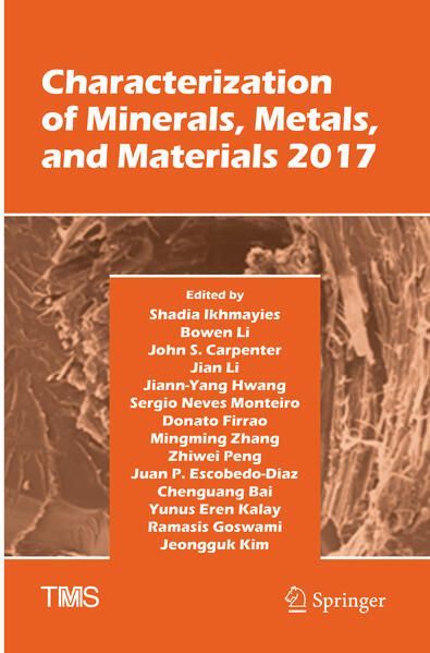 Produktbild: Characterization of Minerals, Metals, and Materials 2017