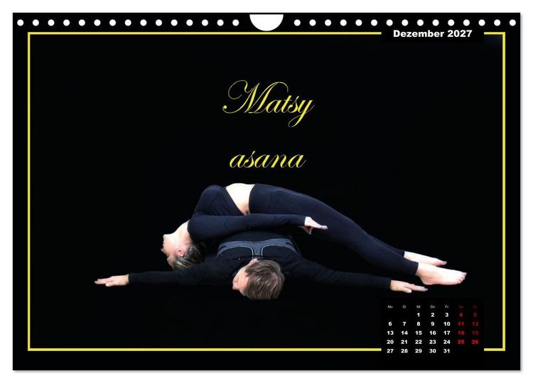 Produktbild: Yoga - Asana (Wandkalender 2027 DIN A4 quer), CALVENDO Monatskalender