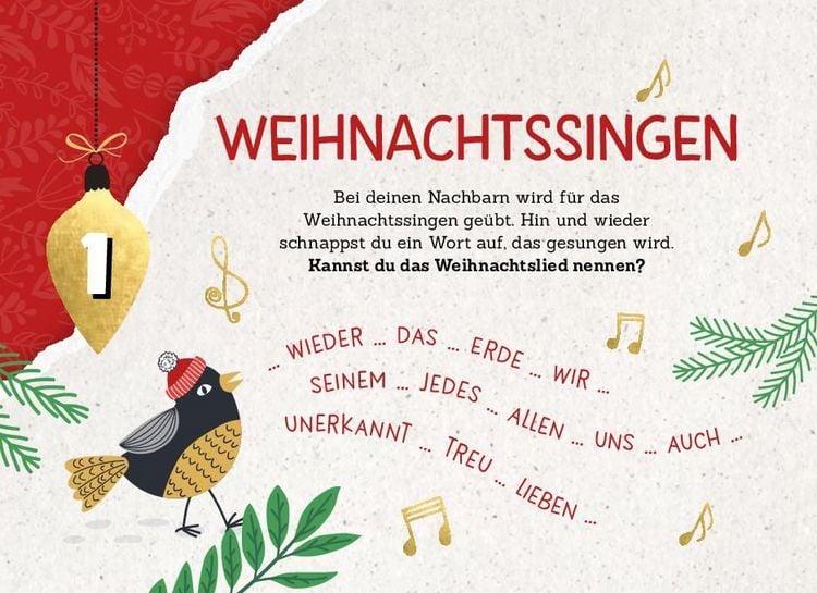 Produktbild: 24 Adventsr&auml;tsel I Der besondere Adventskalender