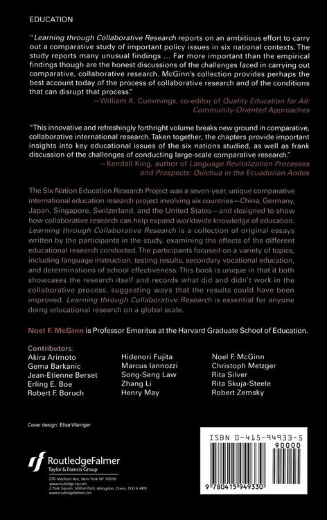 Produktbild: Learning through Collaborative Research