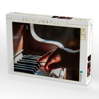 Produktbild: CALVENDO Puzzle Klavier Solo f&uuml;r zehn Finger | 1000 Teile Lege-Gr&ouml;&szlig;e 64x48cm Foto-Puzzle f&uuml;r gl&uuml;ckliche Stunden
