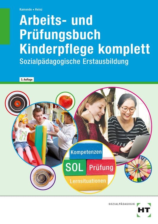 Produktbild: Arbeits- und Prüfungsbuch Kinderpflege komplett