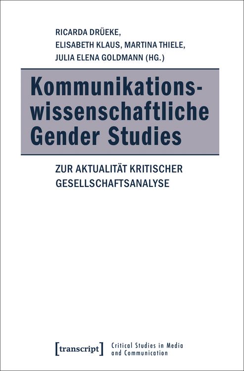 Produktbild: Kommunikationswissenschaftliche Gender Studies