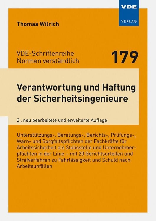 Produktbild: Verantwortung und Haftung der Sicherheitsingenieure