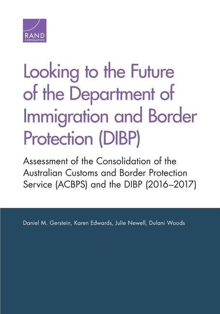 Produktbild: Gerstein, D: Looking to the Future of the Department of Immi