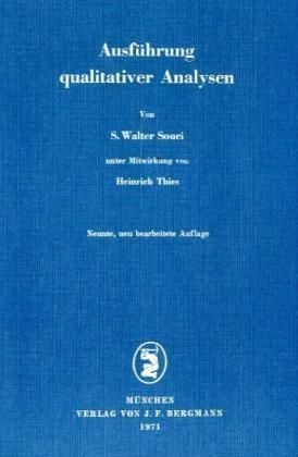 Produktbild: Ausf&uuml;hrung qualitativer Analysen