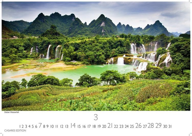 Produktbild: Vietnam Kalender 2027 &ndash; Wandkalender | Fotokalender Asien 35x50cm Grosses Format - Fotos von Vietnams beeindruckenden Landschaften und traditionellem Leben, perfekt f&uuml;r Vietnam-Liebhaber