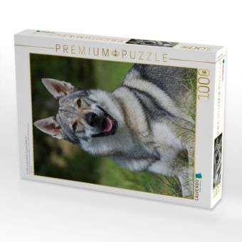 Produktbild: CALVENDO Puzzle Ein Motiv aus dem Kalender Faszination Wolfhund | 1000 Teile Lege-Gr&ouml;&szlig;e 64x48cm Foto-Puzzle f&uuml;r gl&uuml;ckliche Stunden