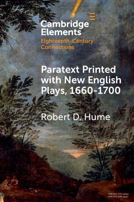 Produktbild: Paratext Printed with New English Plays, 1660-1700