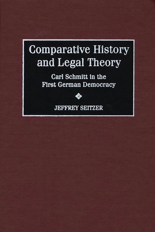 Produktbild: Comparative History and Legal Theory