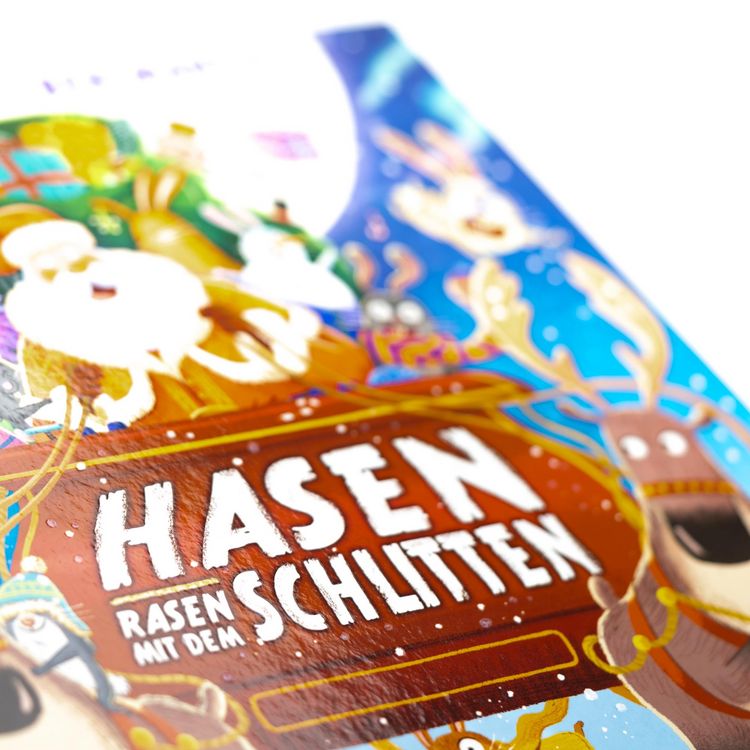 Produktbild: Hasen rasen mit dem Schlitten