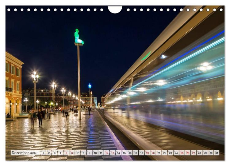 Produktbild: NIZZA Idyllische Impressionen (Wandkalender 2026 DIN A4 quer), CALVENDO Monatskalender