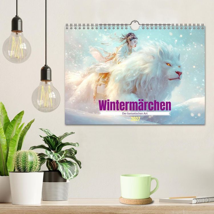 Produktbild: Winterm&auml;rchen - Der fantastischen Art (Wandkalender 2027 DIN A4 quer), CALVENDO Monatskalender