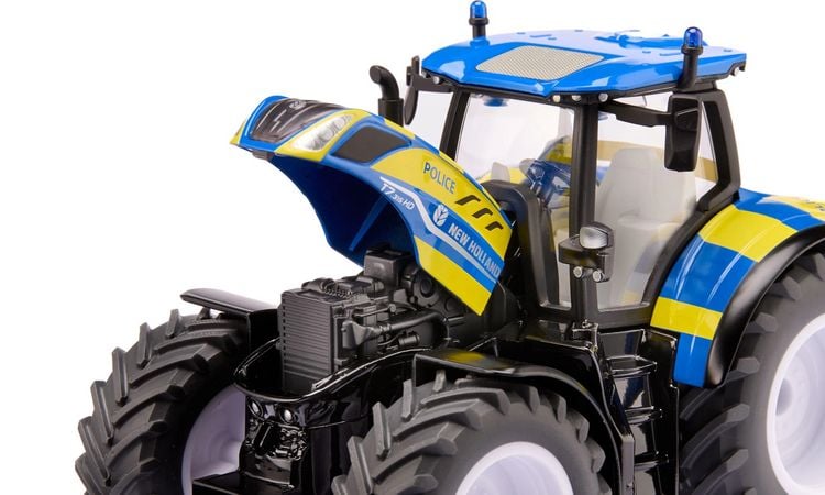 Produktbild: Siku 3297 - New Holland Polizei Traktor, 1:32, 230x100x116mm, SIKUFARMER