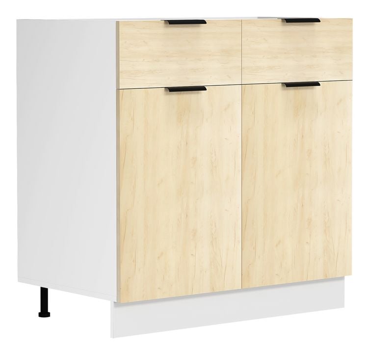Produktbild: K&uuml;chenschrank B80 cm Unterschrank Schublade Fasola