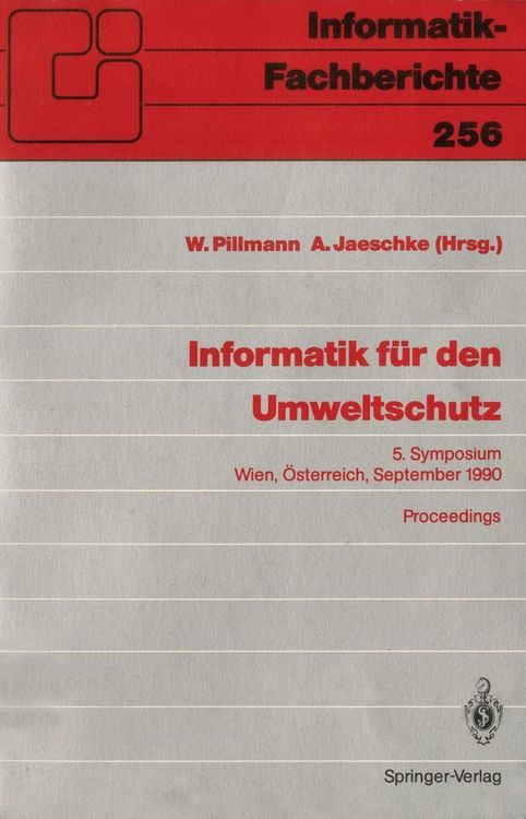 Produktbild: Informatik f&uuml;r den Umweltschutz