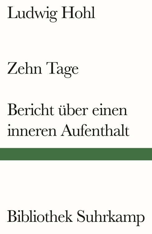 Produktbild: Zehn Tage / Bericht &uuml;ber einen inneren Aufenthalt