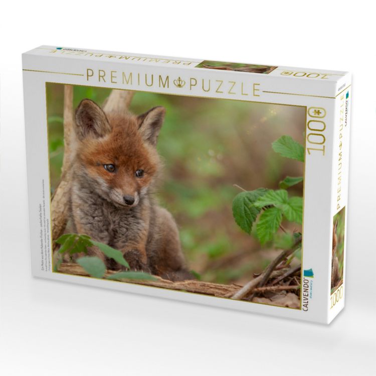 Produktbild: CALVENDO Puzzle Ein Motiv aus dem Kalender F&uuml;chse - zauberhafte Seelen | 1000 Teile Lege-Gr&ouml;&szlig;e 64x48cm Foto-Puzzle f&uuml;r gl&uuml;ckliche Stunden