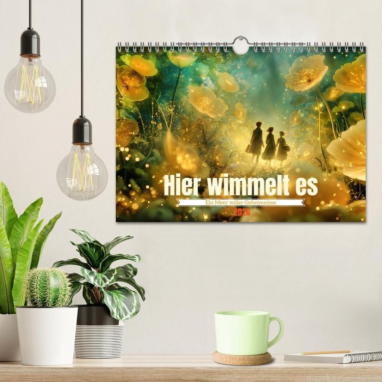 Produktbild: Hier wimmelt es (Wandkalender 2026 DIN A4 quer), CALVENDO Monatskalender
