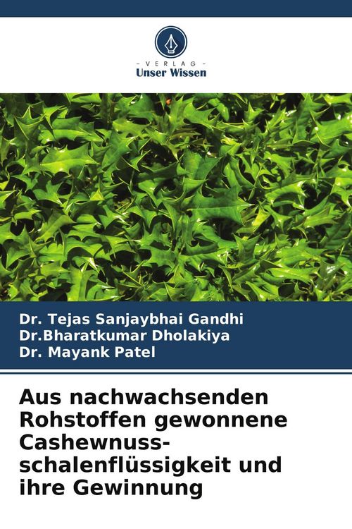 Produktbild: Aus nachwachsenden Rohstoffen gewonnene Cashewnuss- schalenfl&uuml;ssigkeit und ihre Gewinnung