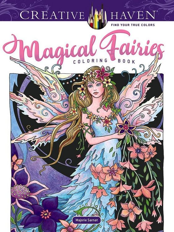 Produktbild: Creative Haven Magical Fairies Coloring Book