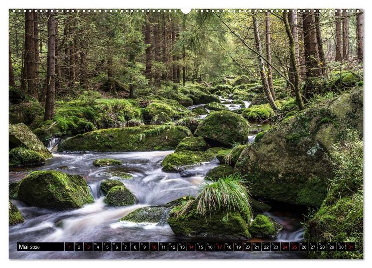 Produktbild: Der Harz einfach magisch (hochwertiger Premium Wandkalender 2026 DIN A2 quer), Kunstdruck in Hochglanz