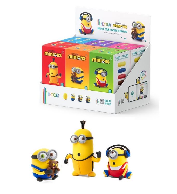 Produktbild: Hey Clay Minion Design CDU Sortiment