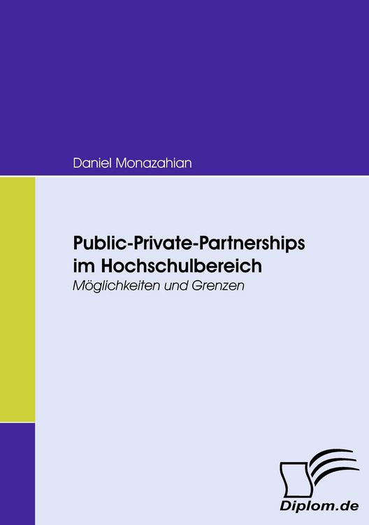 Produktbild: Public-Private-Partnerships im Hochschulbereich