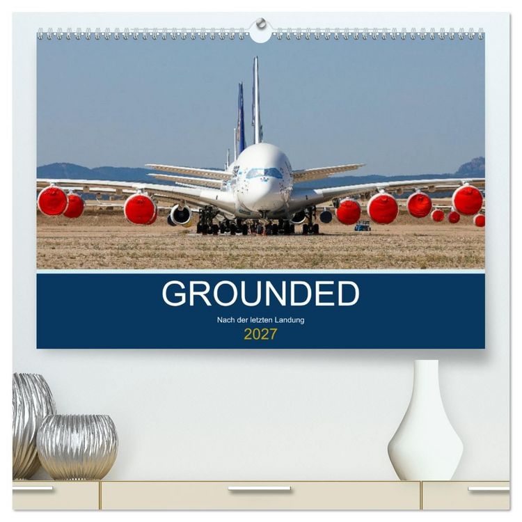 Produktbild: GROUNDED (hochwertiger Premium Wandkalender 2027 DIN A2 quer), Kunstdruck in Hochglanz