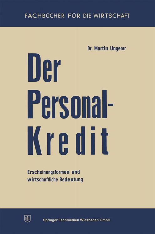 Produktbild: Der Personalkredit