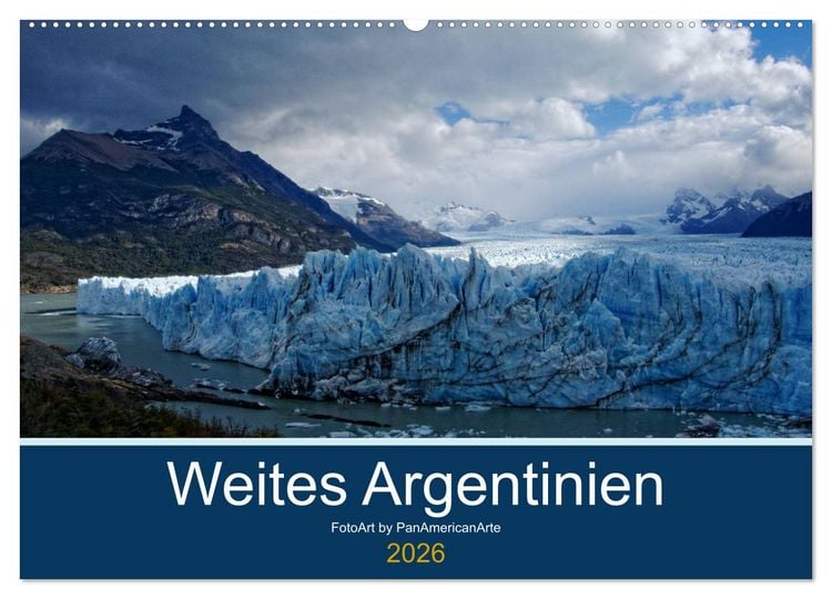 Produktbild: Weites Argentinien (Wandkalender 2026 DIN A2 quer), CALVENDO Monatskalender
