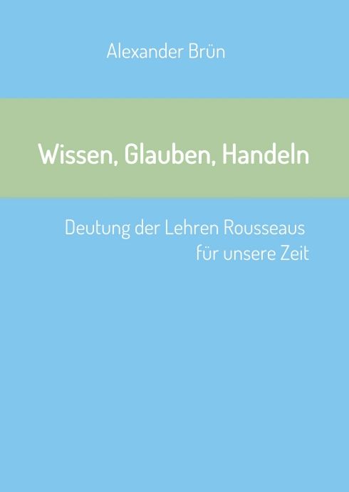 Produktbild: Wissen, Glauben, Handeln