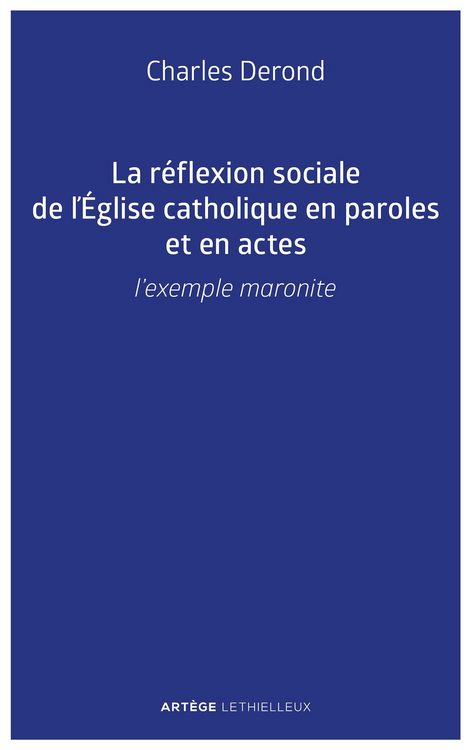 Produktbild: La r&eacute;flexion sociale de l'&Eacute;glise catholique en paroles et en actes