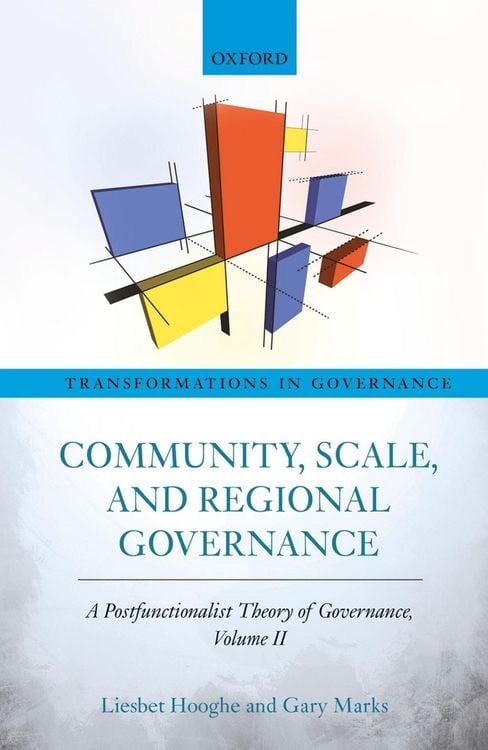 Produktbild: Community, Scale, and Regional Governance