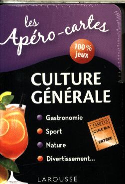 Produktbild: Les ap&eacute;ro-cartes culture g&eacute;n&eacute;rale