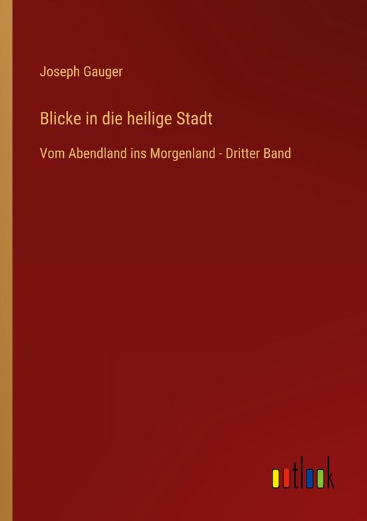 Produktbild: Blicke in die heilige Stadt