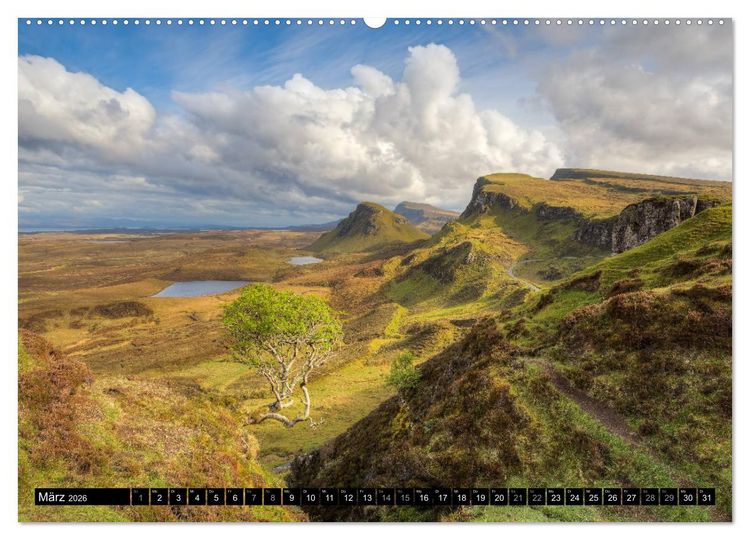 Produktbild: Wundersch&ouml;nes Schottland (hochwertiger Premium Wandkalender 2026 DIN A2 quer), Kunstdruck in Hochglanz