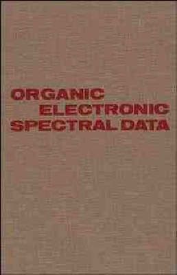 Produktbild: Phillips, J: Organic Electronic Spectral Data, Volume 30, 19