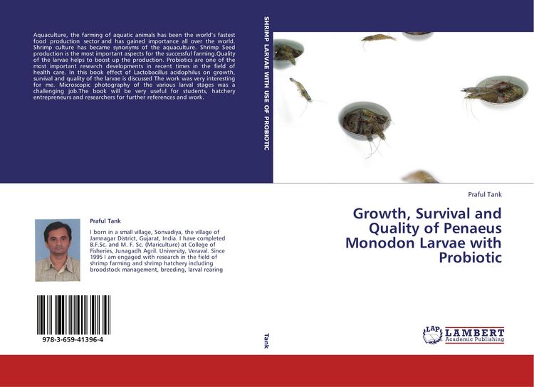 Produktbild: Growth, Survival and Quality of Penaeus Monodon Larvae with Probiotic