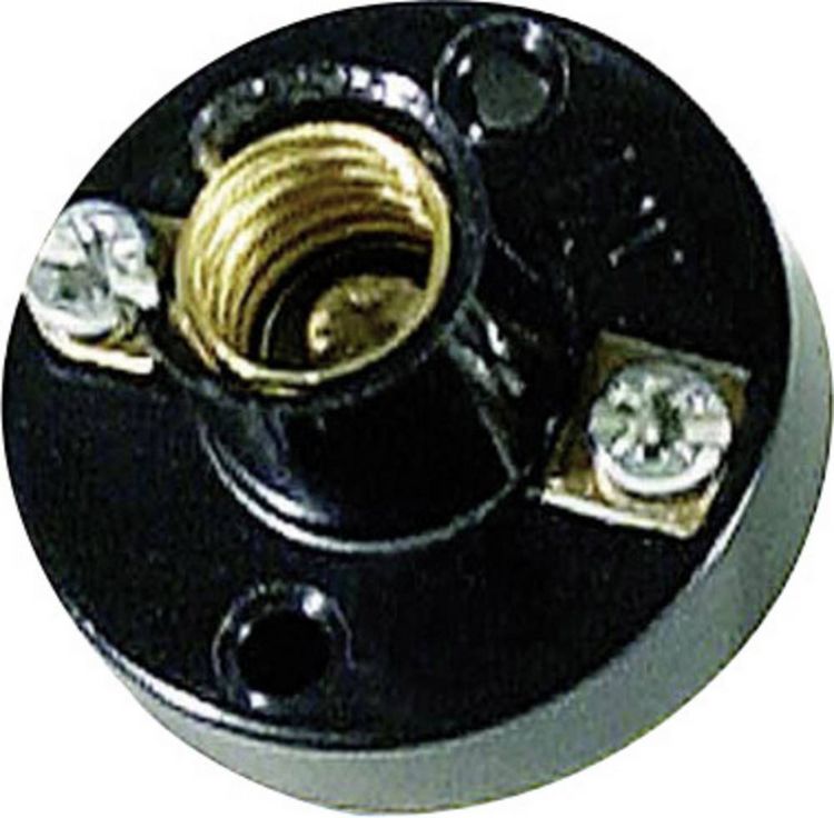 Produktbild: Barthelme 00419203 Lampenfassung Sockel (Miniaturlampen): E14 Anschluss (Sockel): Schraubanschluss 1 St.